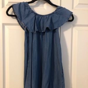 Joe Fresh Soft Denim Girls Dress